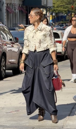 Wolf & Badger Asymmetrical Skirt