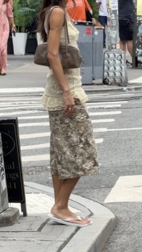 light green lace top and sage green