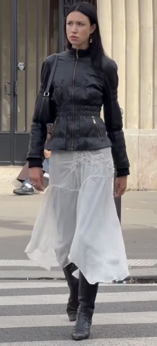 Black leather cowboy boots