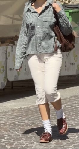 Capris and boat shoes