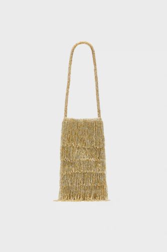 Gold Beaded Josephine Mini Bag