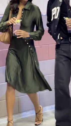 Draped Mini Dress in Jersey