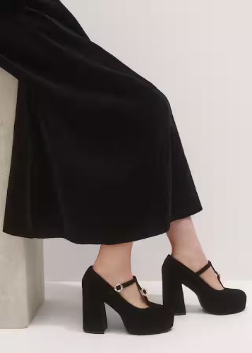 MEEM T-Bar Platform Heel