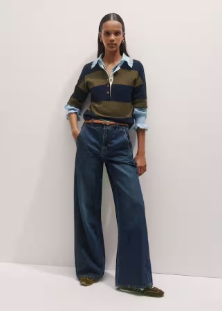 ME + EM Tailored Wide-Leg Jean